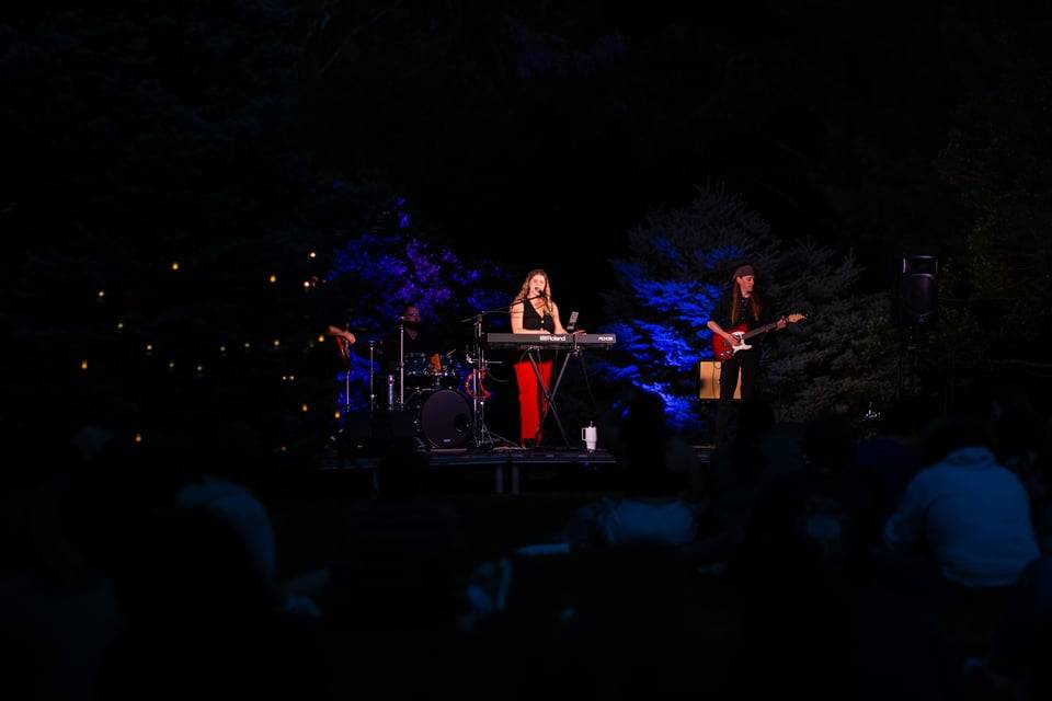 Izzy joy performing at night